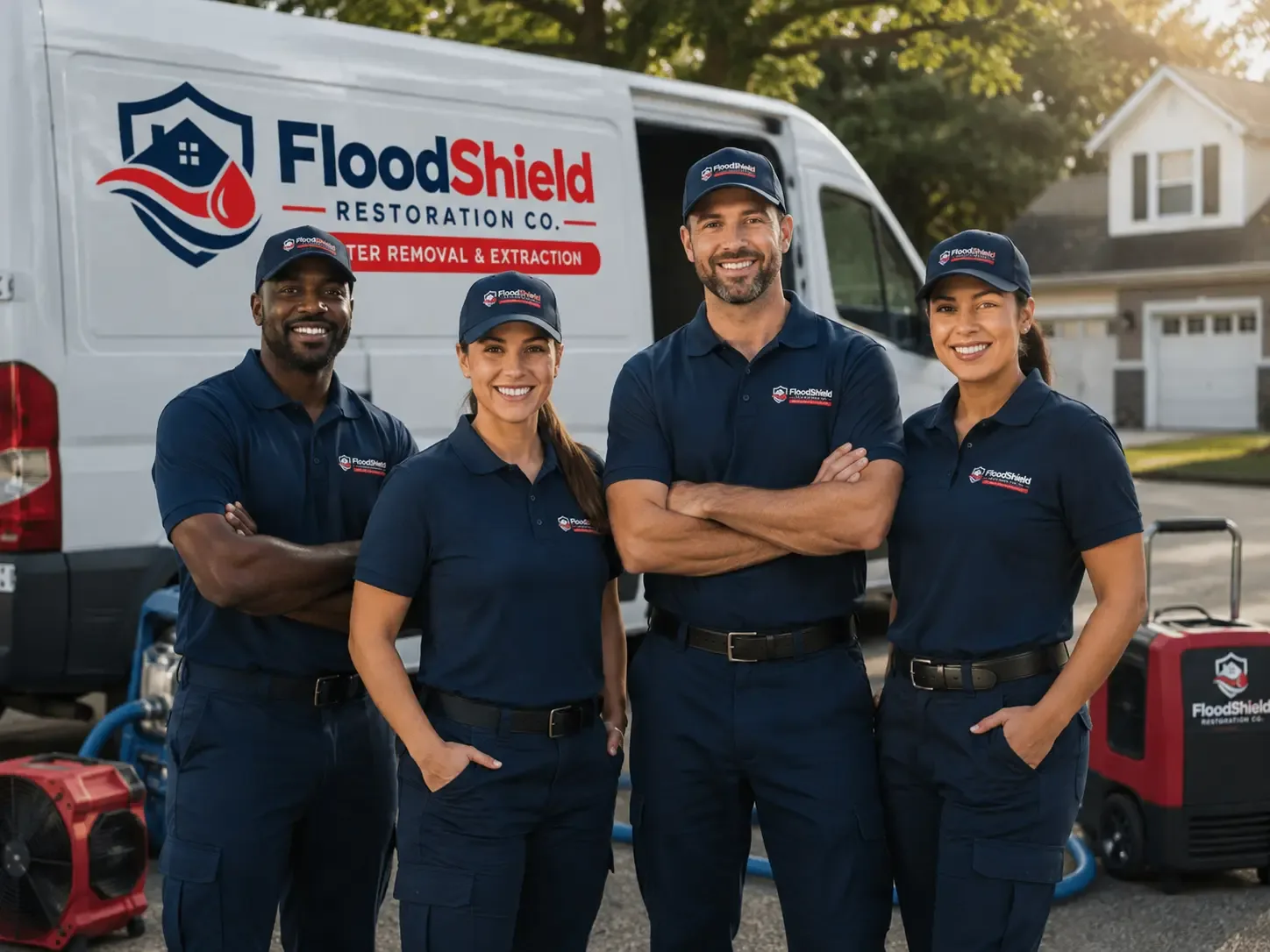 Flood Damage Restoration company in Zahl, ND